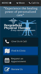 Mobile Screenshot of bergenfieldpt.com
